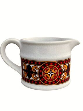 Vintage Sadler England Creamer Ironware Stoneware Pottery China 1970s Groovy